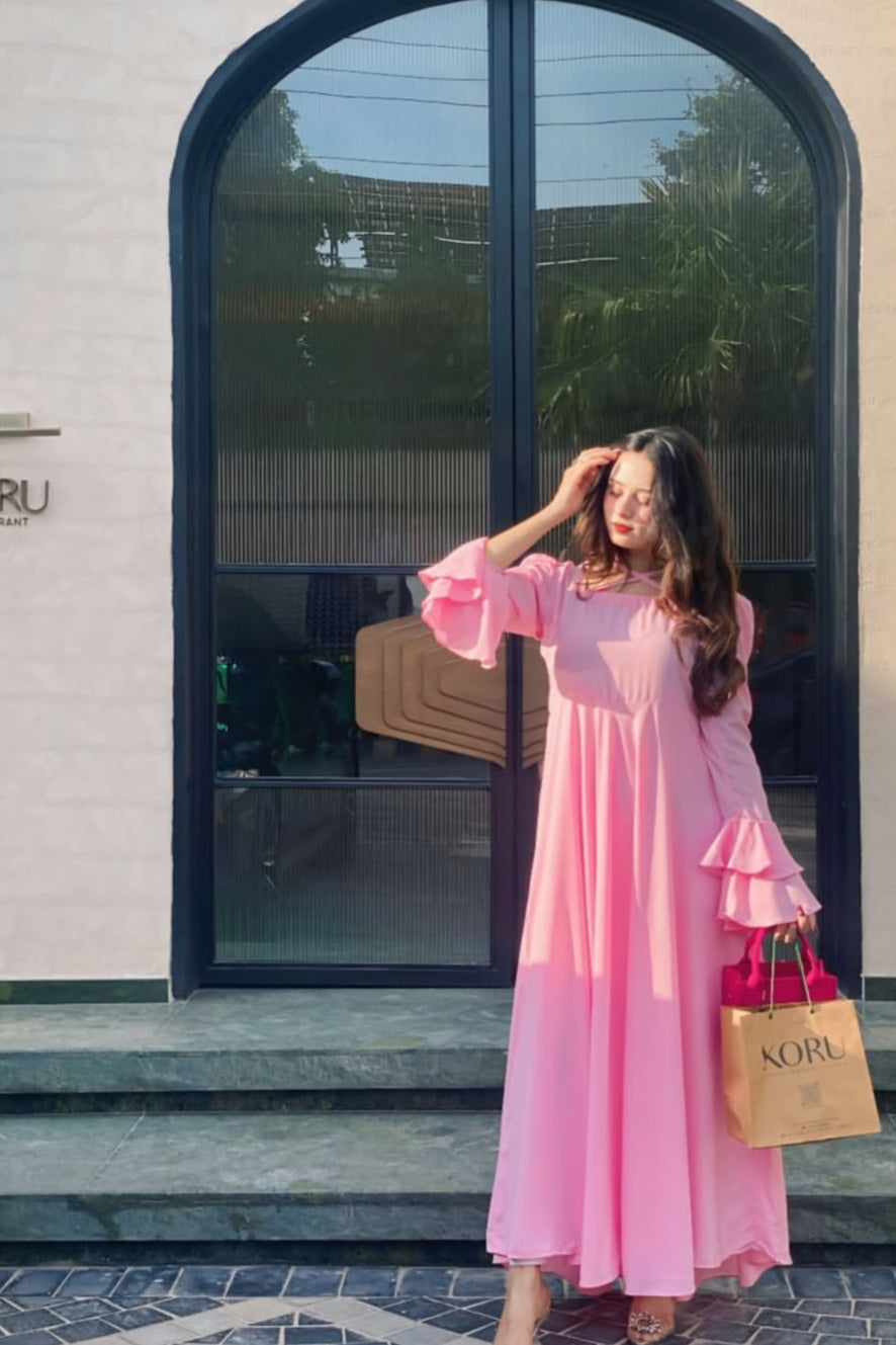 Pink Evening Gown