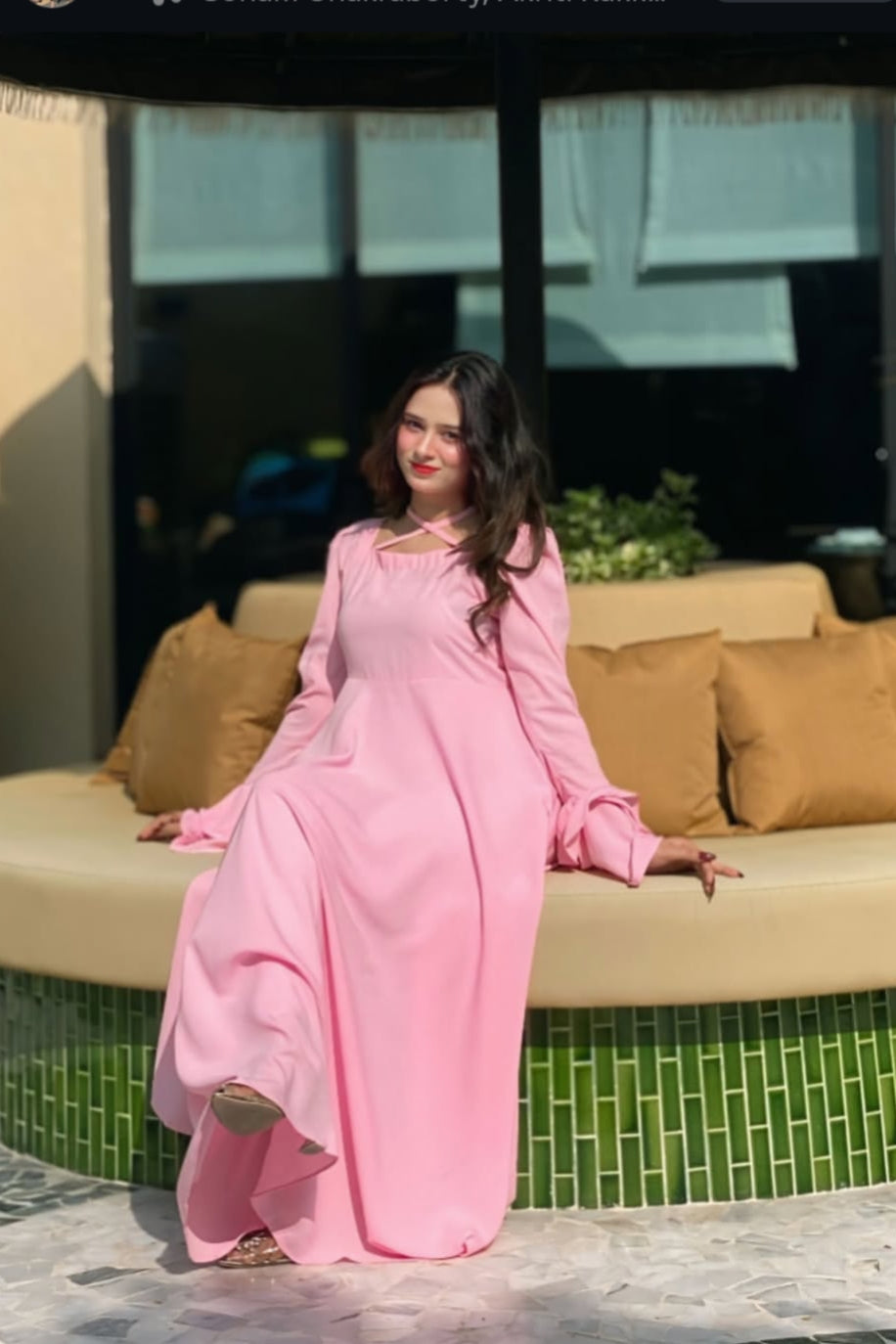 Pink Evening Gown