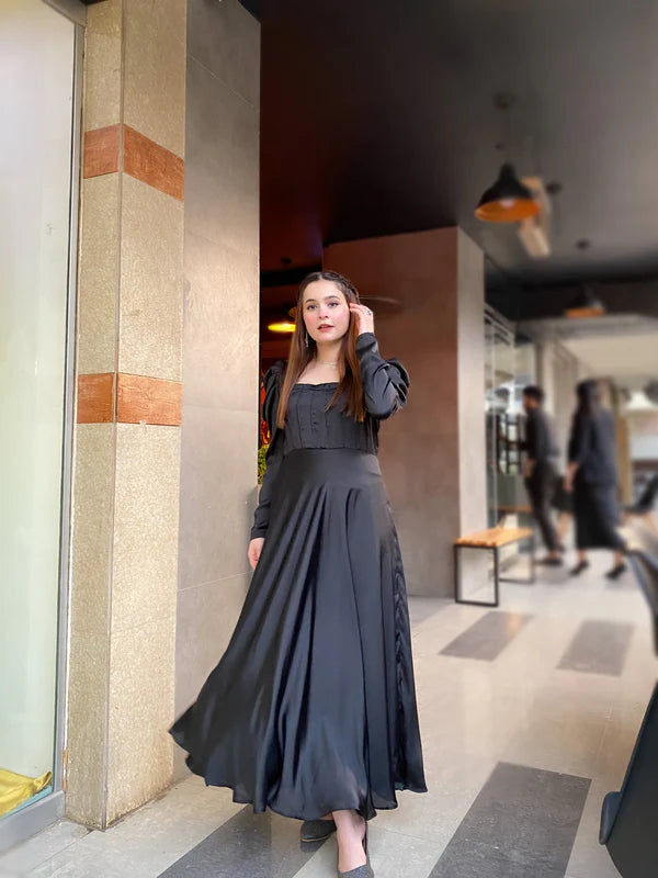Black Silk Frock