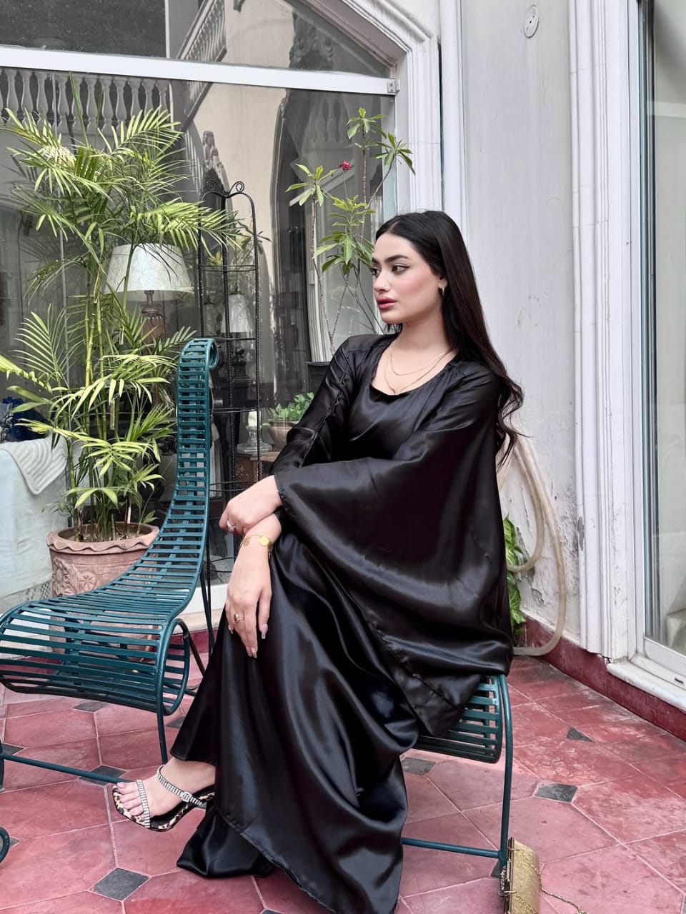 Butterfly Black Kaftan